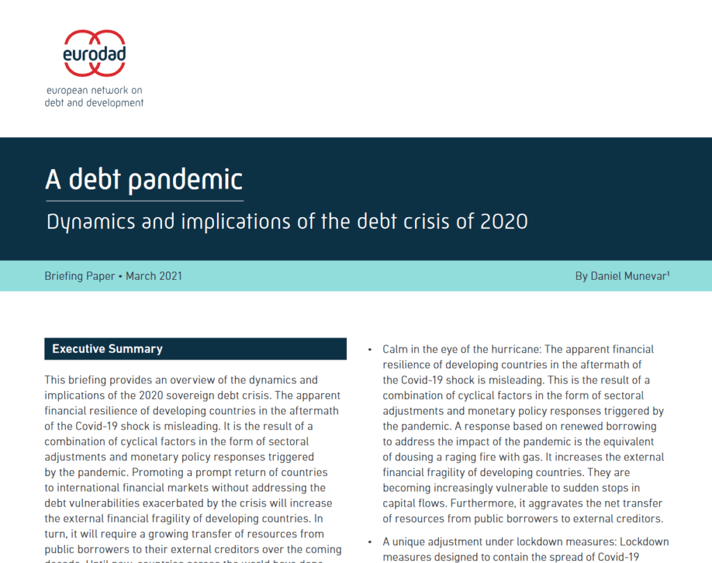 A Debt Pandemic