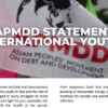 APMDD Statement on International Youth Day